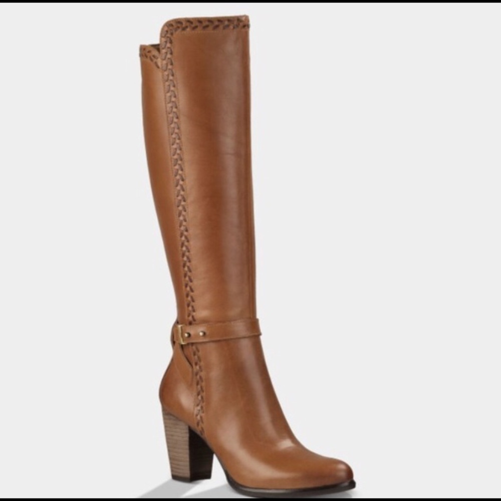 UGG Brown Heeled Boots